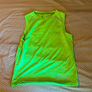 Neon green tank top perfect for the summer and for boys.